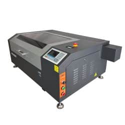 CO2 desktop laser cutter - side