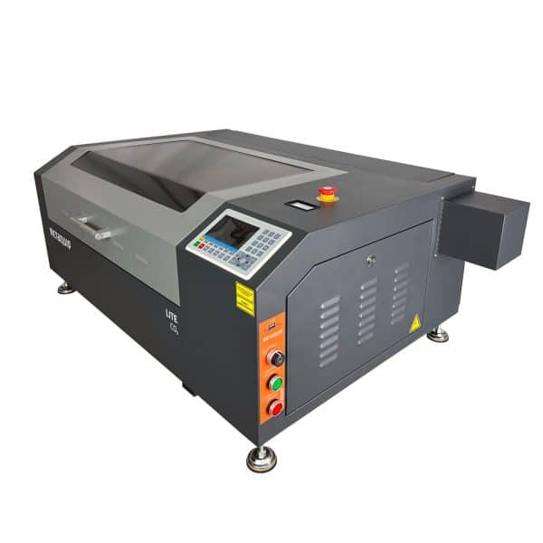 CO2 desktop laser cutter - side
