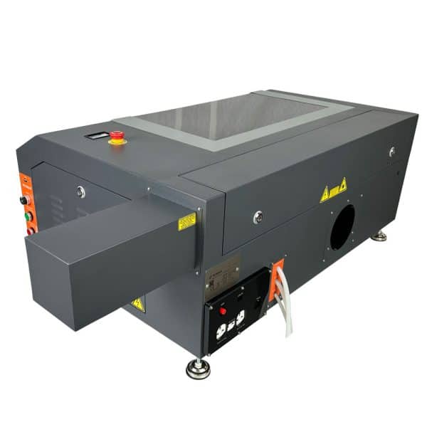 CO2 desktop laser engraving machine - rear
