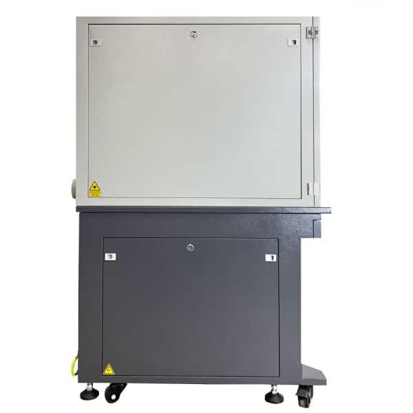 Production fiber laser engraving machine - side