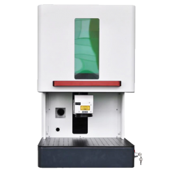 Desktop fiber laser laser metal engraving machine front