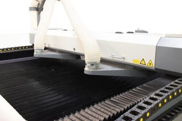 Open bed portal laser machine