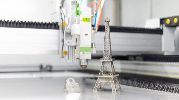 Example of stainless steel laser cutting