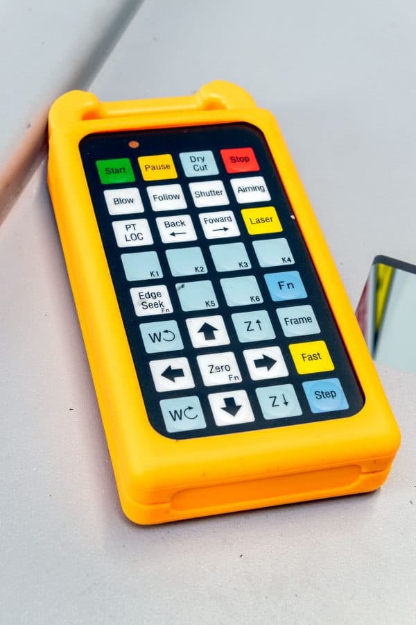 Remote control metal laser cutter