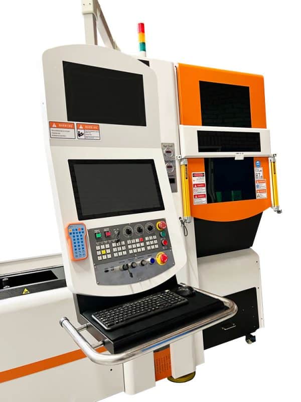 Tube laser cutter user interface