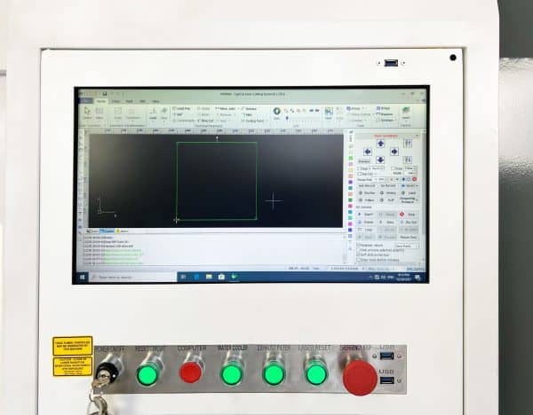 MQ FC6060 fiber metal laser cutter computer