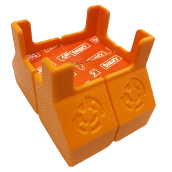 Honeycomb bed feet for CO2 laser