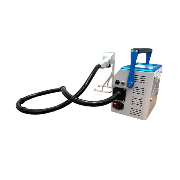 Portable laser engraving machine - Back side